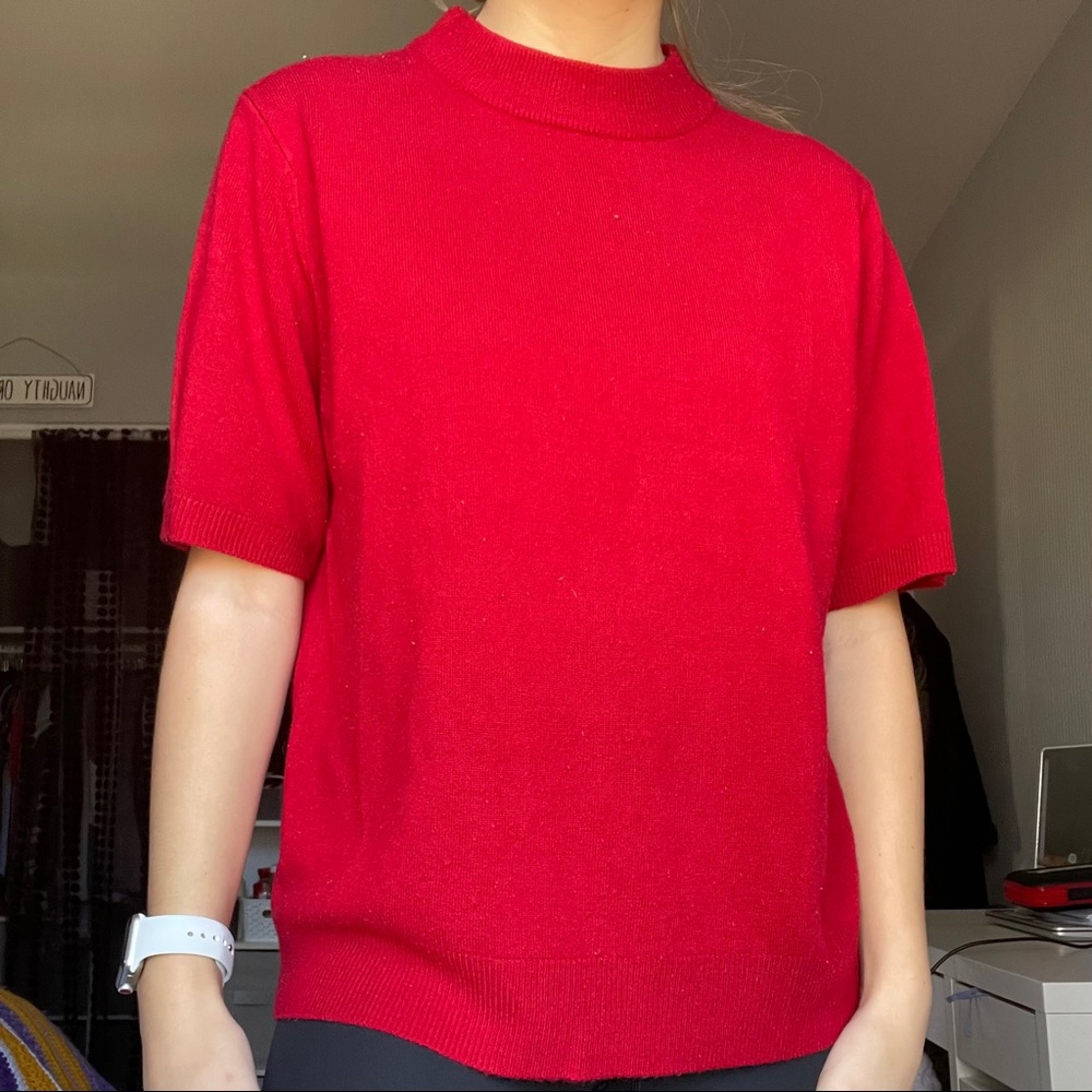 Short Sleeve Sweater